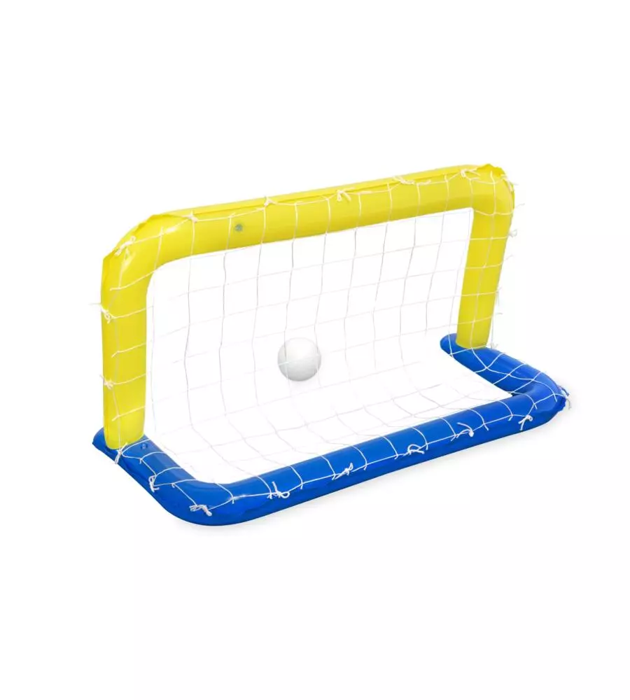 Porta gonfiabile da pallanuoto con palla bestway 142x76cm